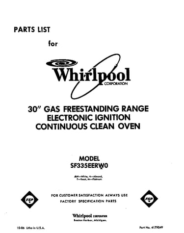 Front cover
