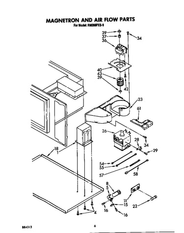 Magnetron and airflow