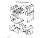 Whirlpool EHT201ZKWR1 breaker and partition diagram