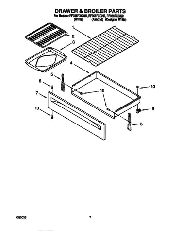 Drawer & broiler