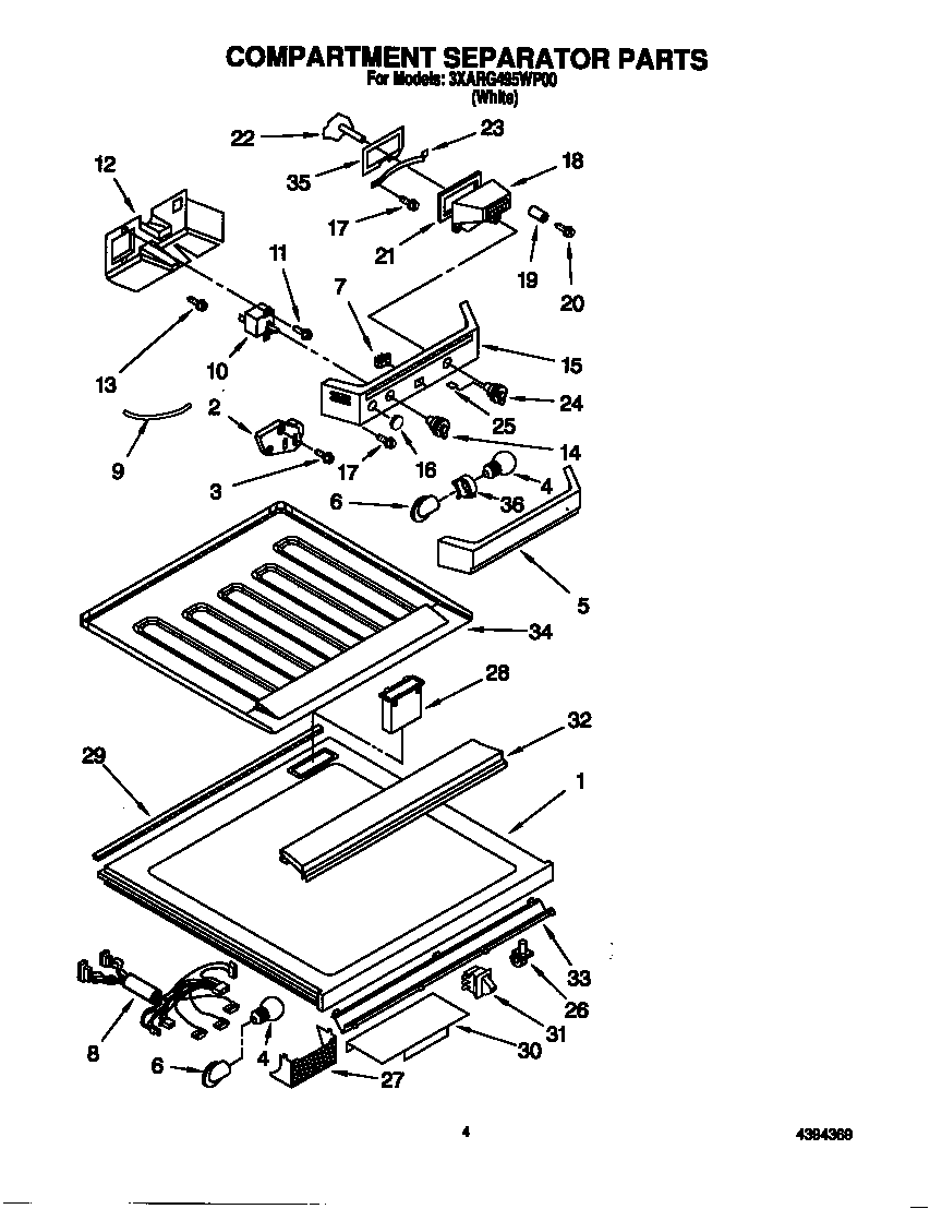 Compartment separator