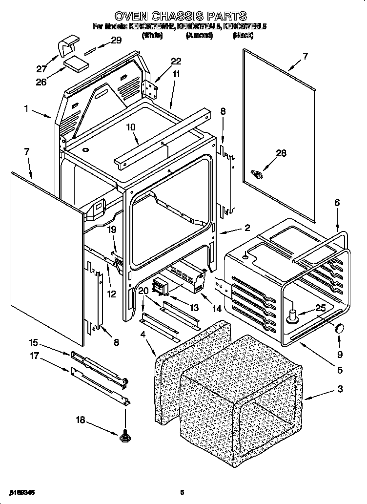 Oven chassis