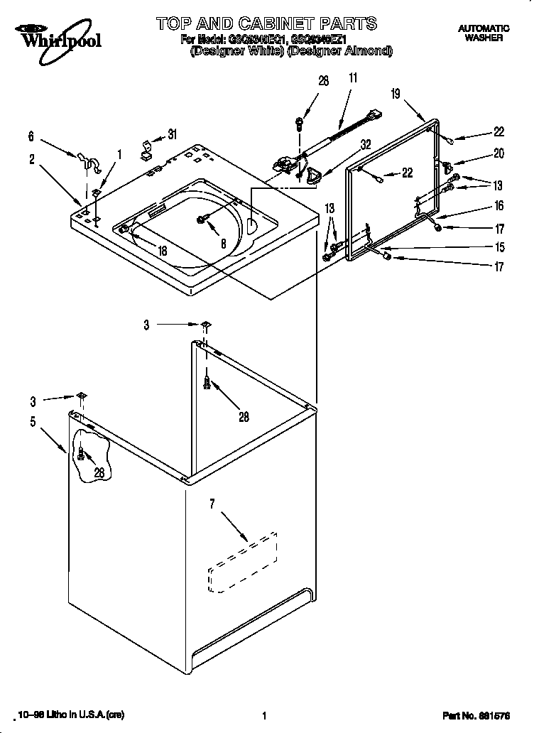 TOP AND CABINET