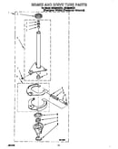 Brake and drive tube