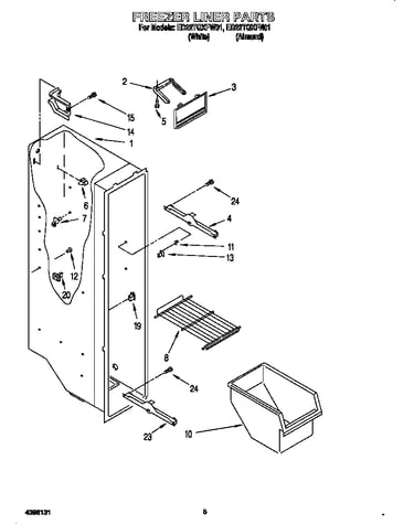 Freezer liner