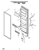 Refrigerator door
