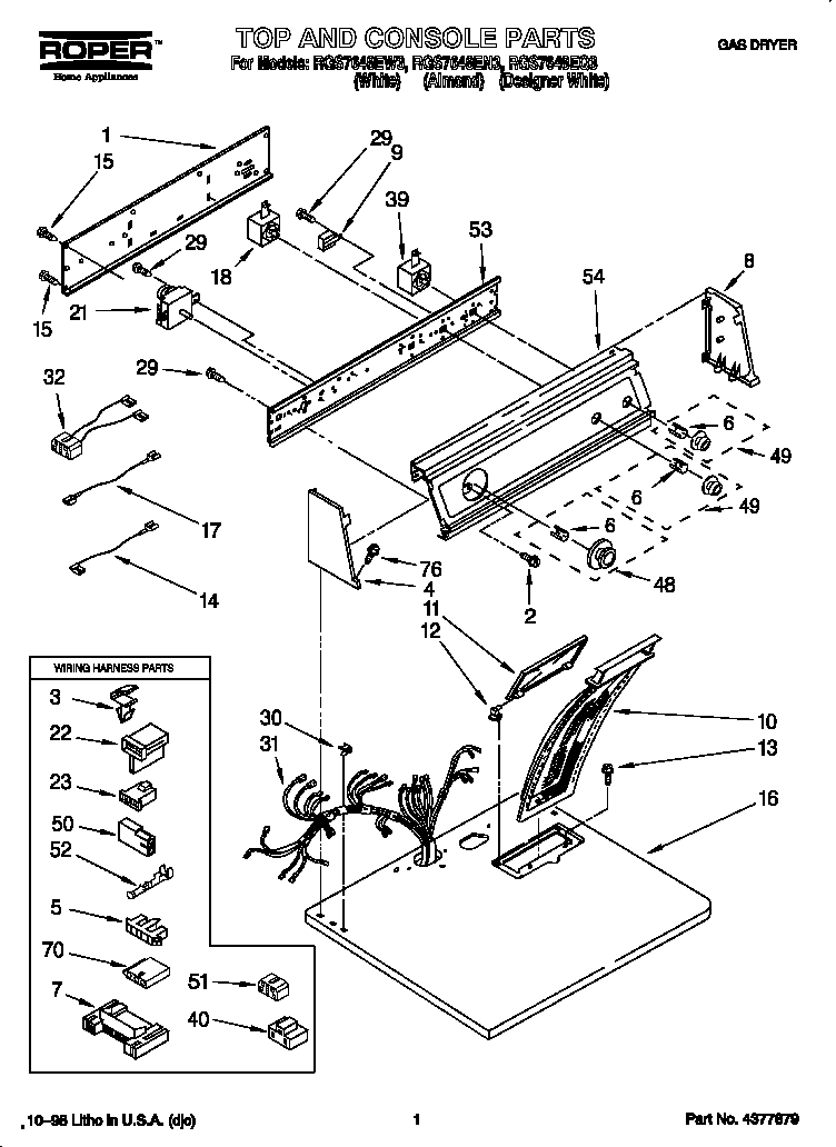 Top and console