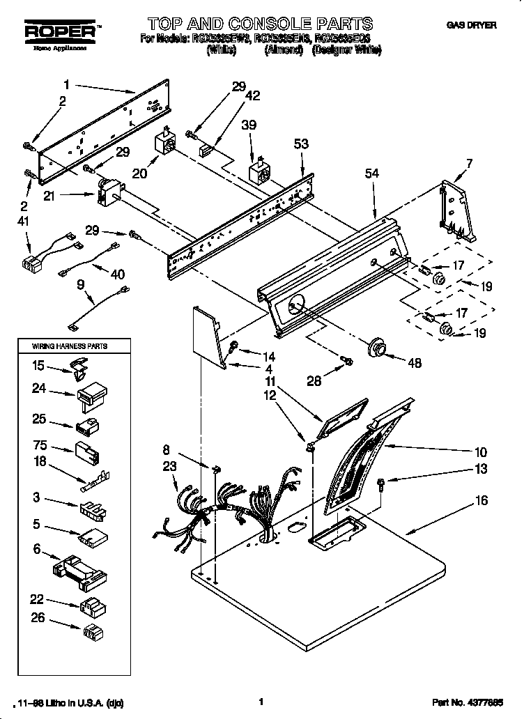 Top and console