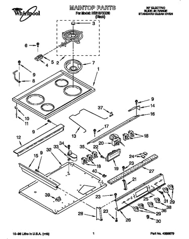 Cooktop assembly