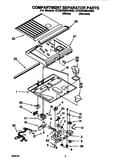 Compartment separator