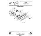 Whirlpool DU7400XS4 console diagram