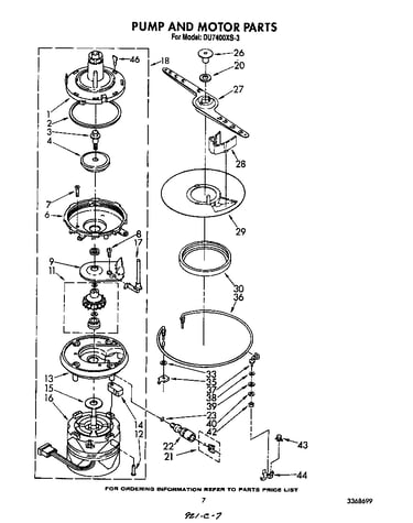 Pump and motor