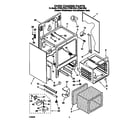 Whirlpool GY396LXGZ0 oven chassis diagram