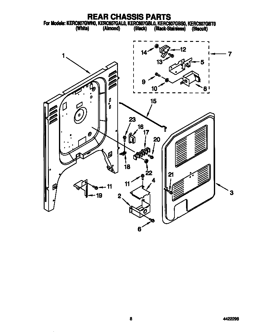 Rear chassis