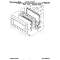KitchenAid KCMS135GBS0 door diagram