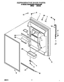Refrigerator door