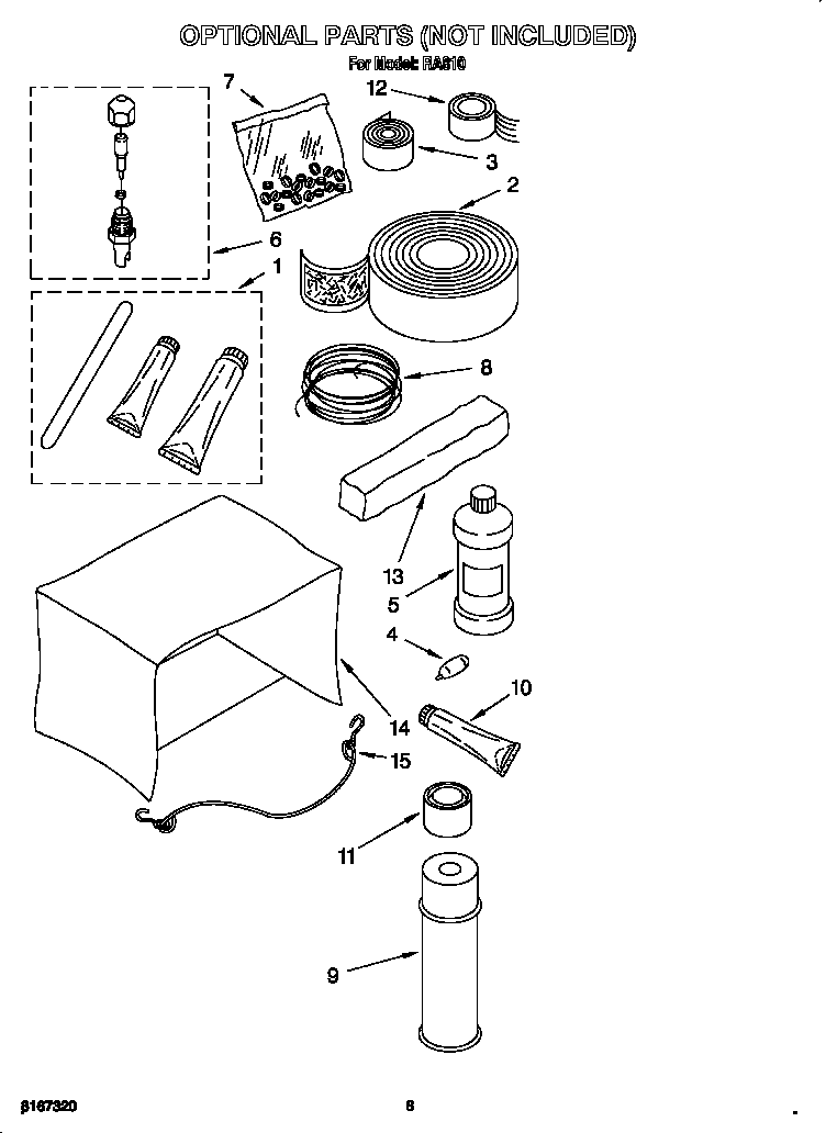 Optional parts