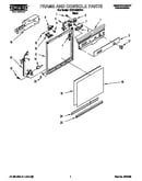 Frame and console