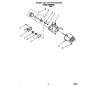 Roper RUD4500DB4 pump and motor diagram