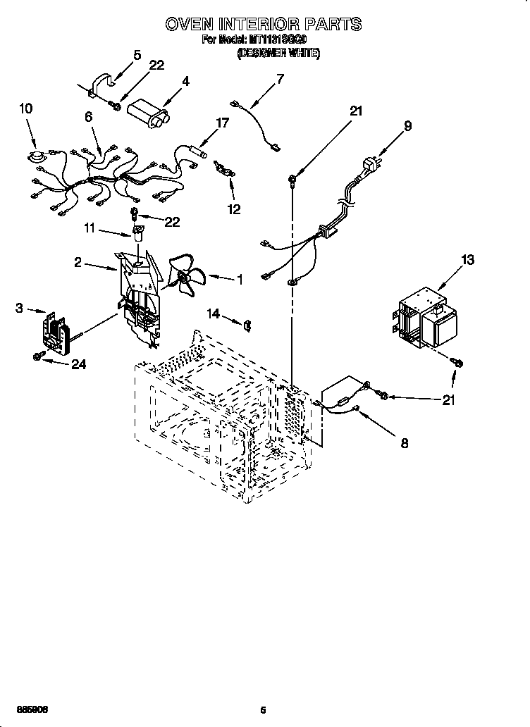 Oven interior