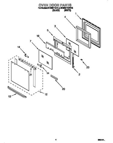 Oven door