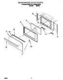 Microwave door