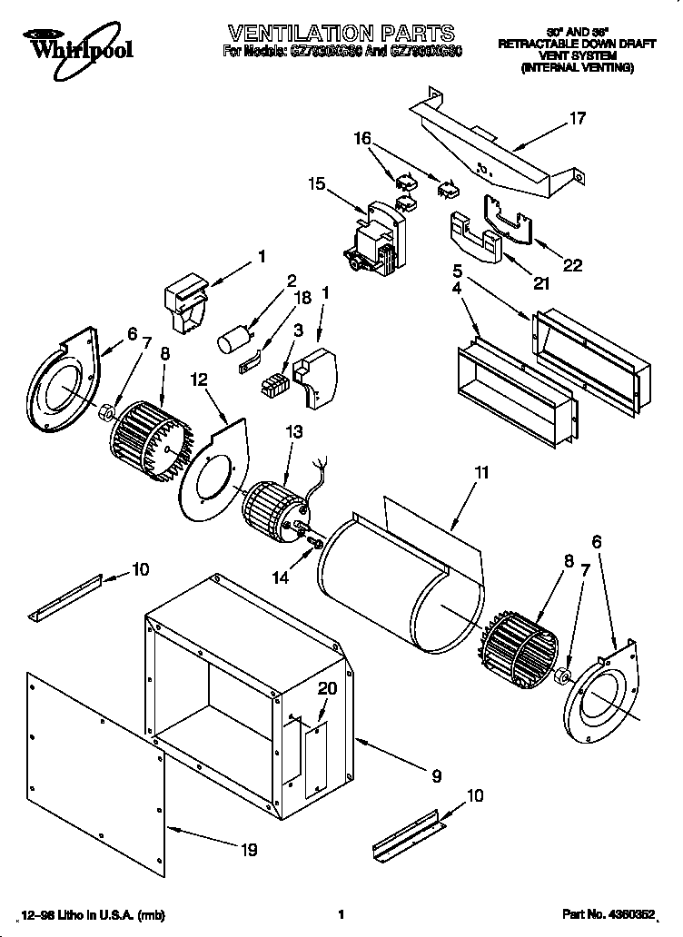 VENTILATION PARTS