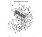 Whirlpool GZ7930XGS0 housing and control parts diagram