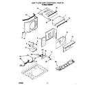 Whirlpool ACM082XH1 airflow and control diagram