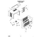 Whirlpool ACM082XH1 cabinet diagram