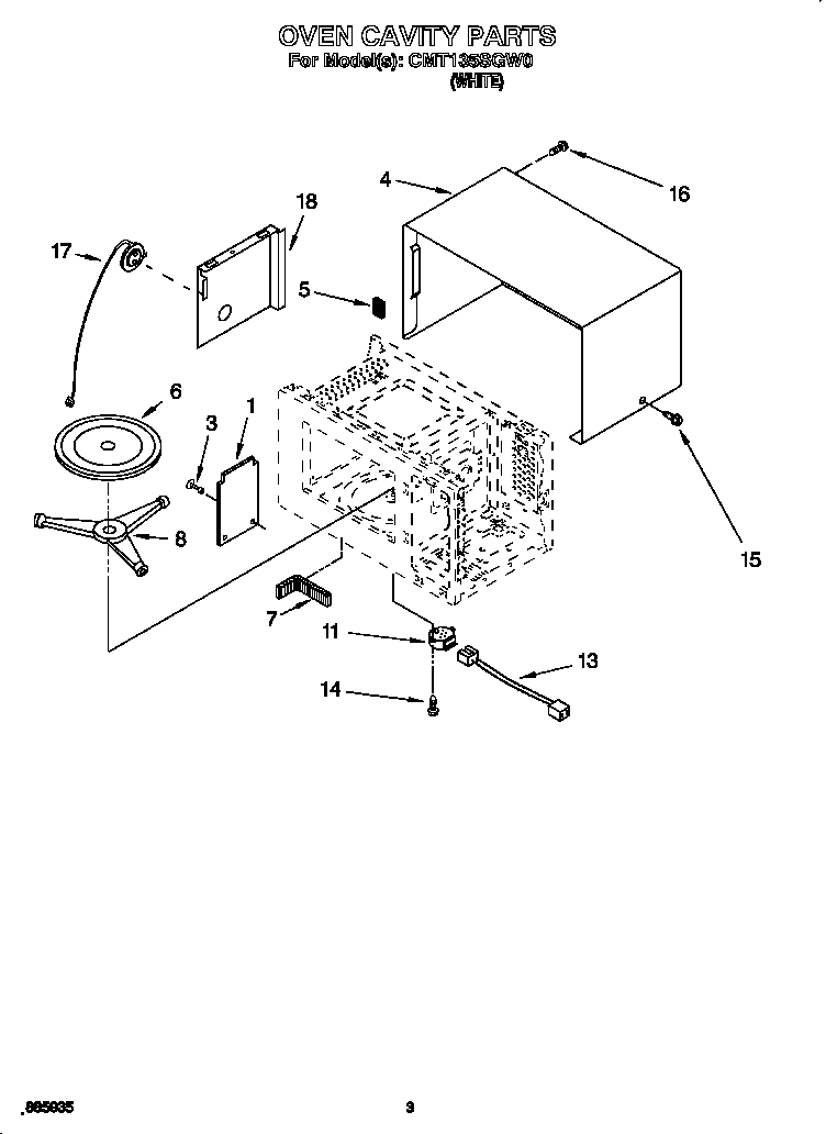 Oven cavity