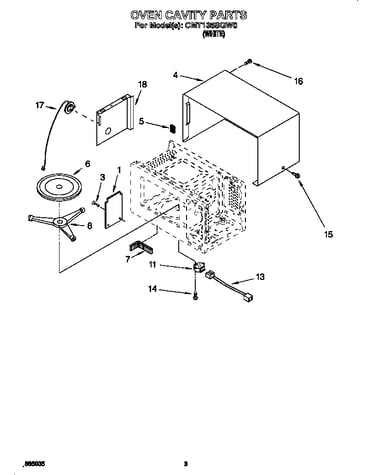 Oven cavity