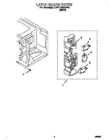 Latch board