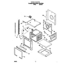 Whirlpool RS610PXGN0 oven diagram