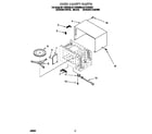 Whirlpool MT1130SGZ0 oven cavity diagram