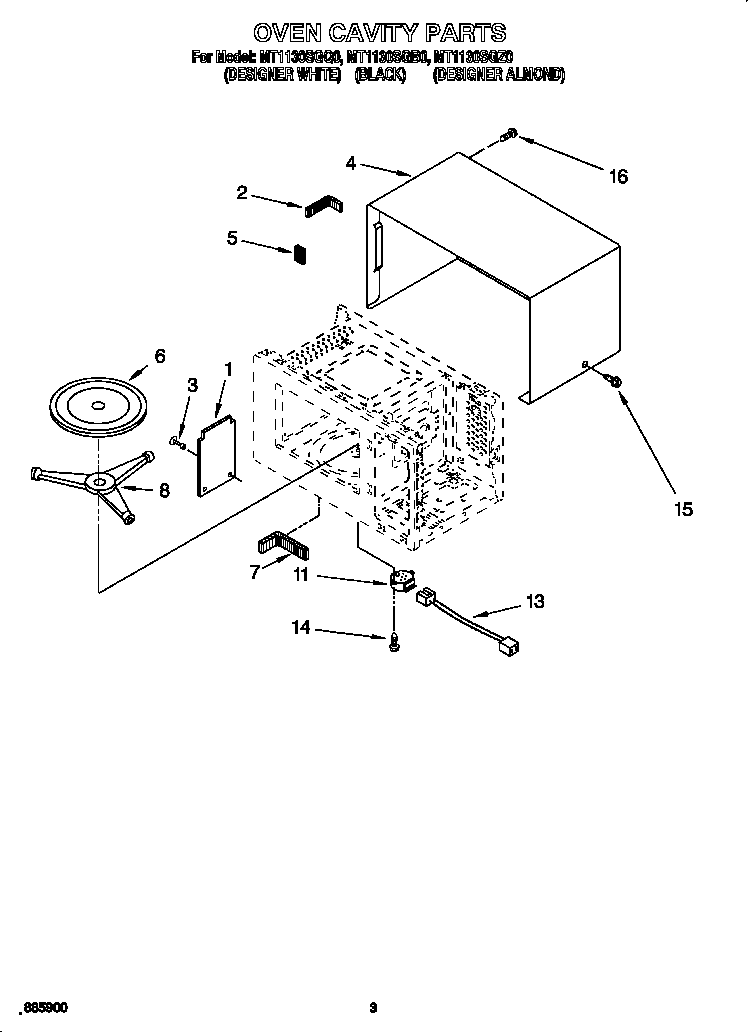 OVEN CAVITY
