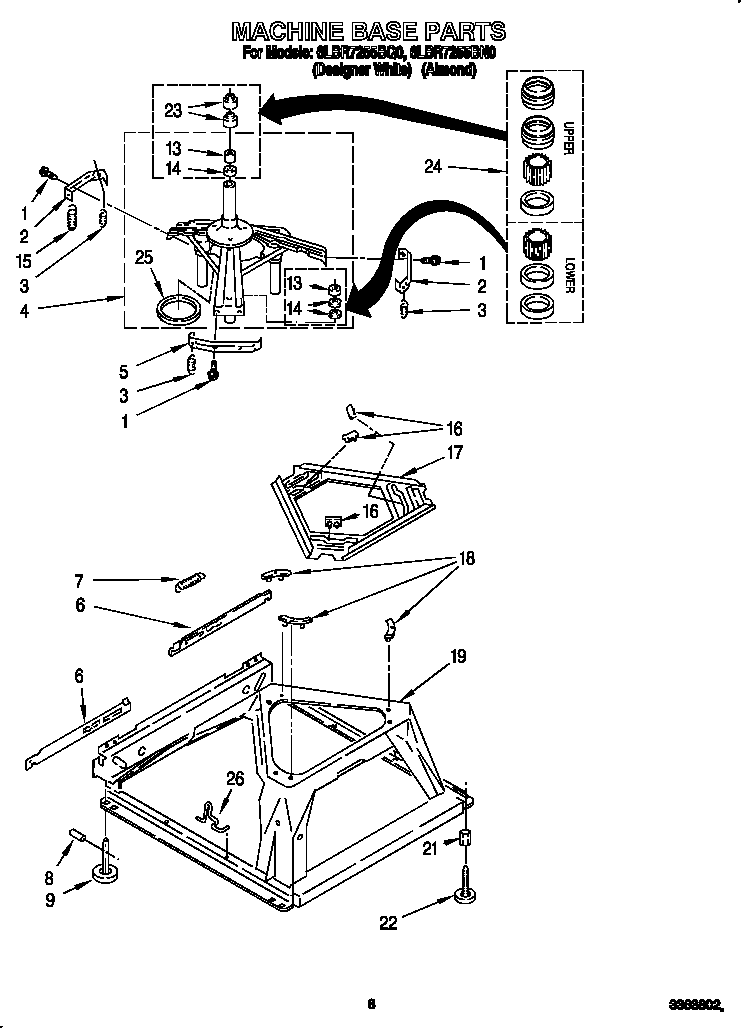 Machine base
