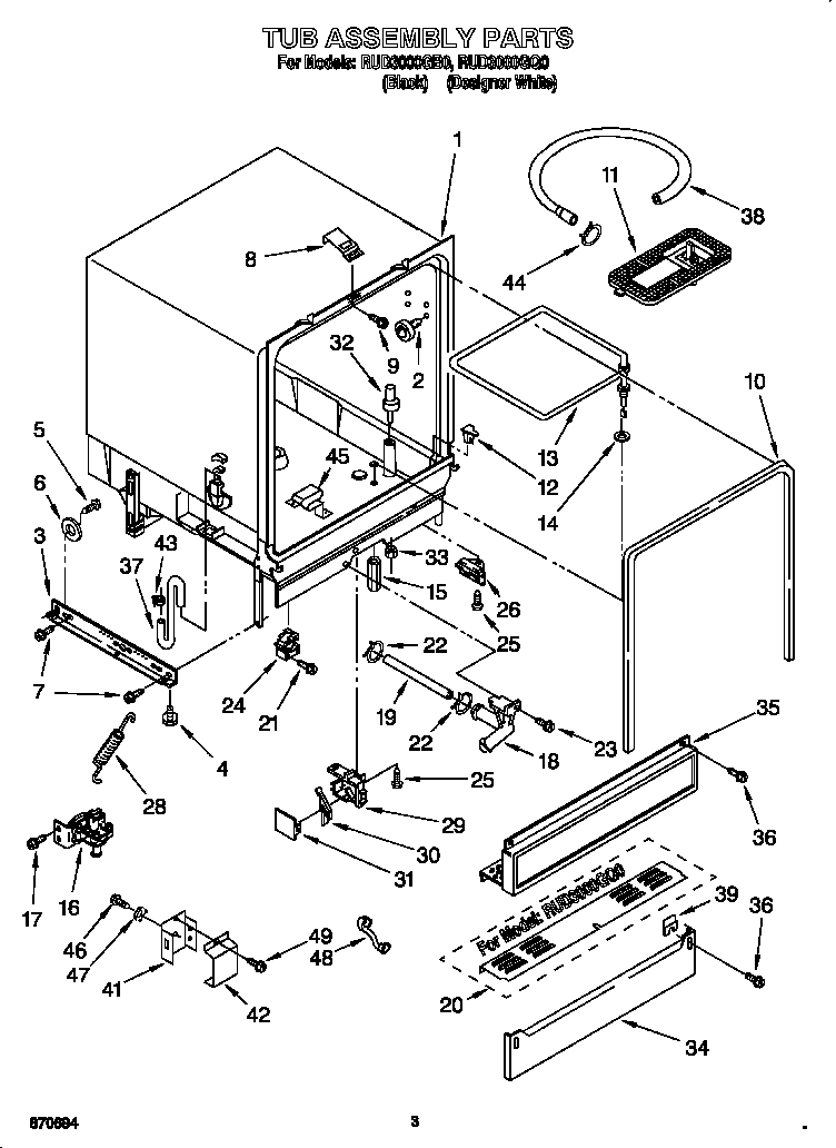 Tub assembly