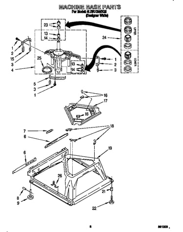 Machine base