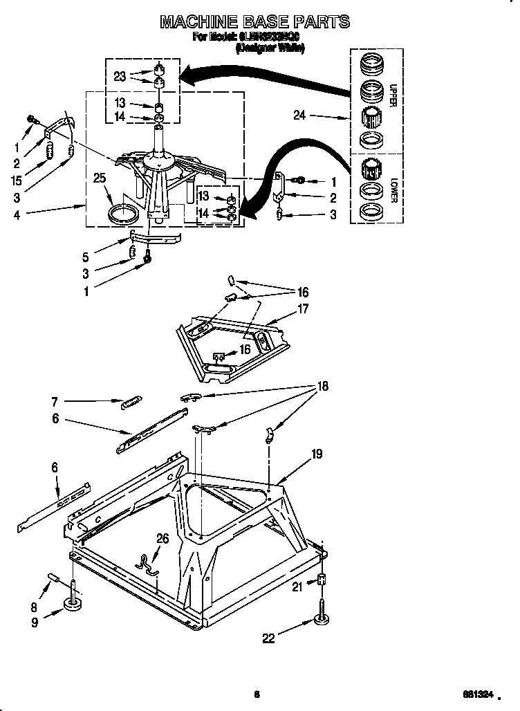 Machine base