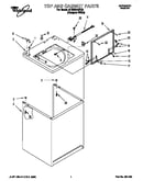 Top and cabinet