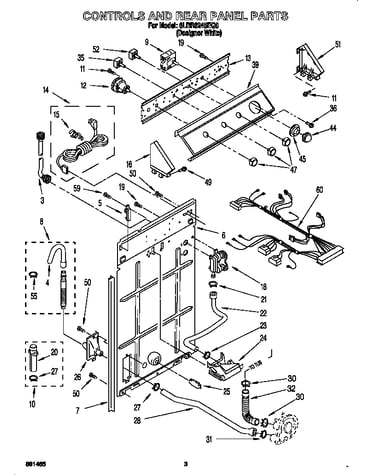 Controls and rear panel