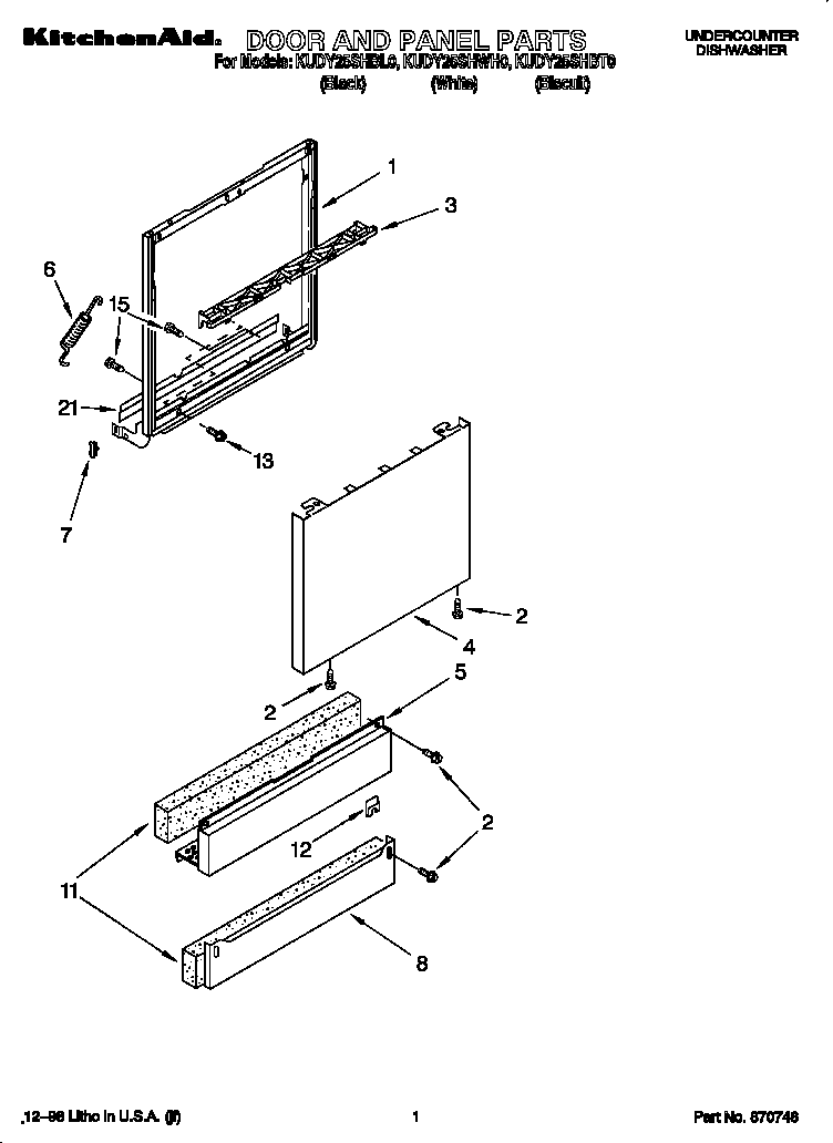 DOOR AND PANEL