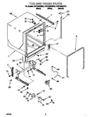 Tub and frame