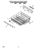 Upper rack and track