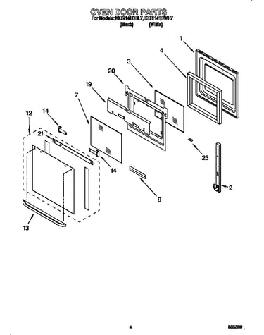 Oven door