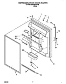 Refrigerator door