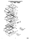 Refrigerator shelf