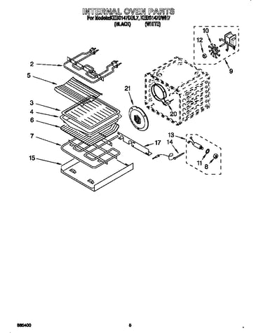 Internal oven
