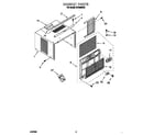 Whirlpool ACD052XH0 cabinet diagram